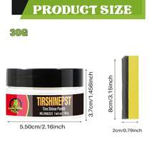 JB-XPCS 100g Tire Shine Coating Car Type Wax Polish High Gloss Agent Long Lasting Protection Type Shiny Cream Polisher Auto Tire Renovator - Tire Shine Coating - View 12
