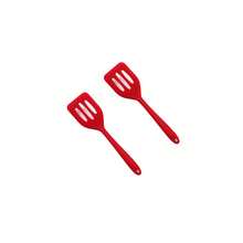 8.27-Inch Mini Silicone Slotted Spatula, Heat Resistant Non-Stick Pancake Egg Frying Cooking Tool, 4 Colors 1/2 Pcs Set - Multicolor - View 16