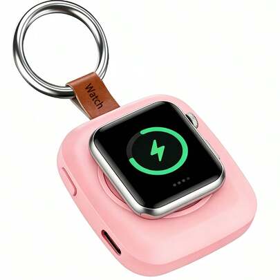 新款1200mAh大容量快速充电智能手表充电器，轻巧便携，适用于手表/智能手表