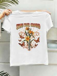Women T-Shirts - White - View 2