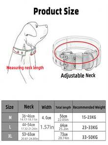 Bộ vòng cổ và dây xích huấn luyện chó chiến thuật, vòng cổ nylon điều chỉnh được kiểu quân đội với tay cầm điều khiển và khóa kim loại dành cho chó cỡ trung bình và lớn. - Nhiều màu - Xem 11