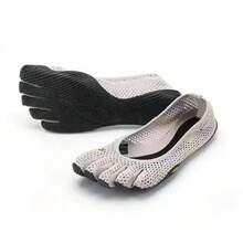 FiveFingers Women's Minimalist Barefoot Shoes, Breathable Mesh Toe Shoes For Yoga & Casual Wear - Pink - View 3