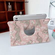 1 chiếc ốp lưng máy tính bảng họa tiết hoa hồng và da báo, tương thích với iPad 11/A16/10th/Air4/5/6/Pro 12.9/2024/2025/2020/2021/2022/2023/10.2/10.9/Mini7, 5/5pro/6/6pro/7/7pro/9s Pro, Matepad. - Nhiều màu - Xem 6