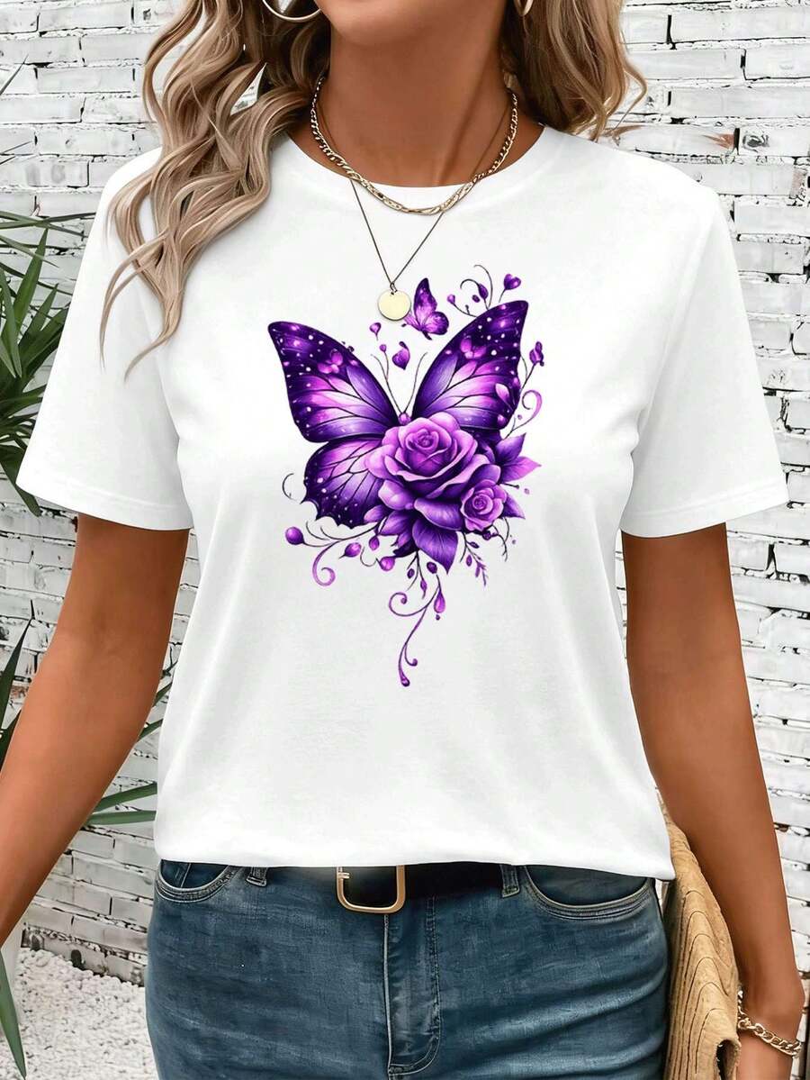 Women T-Shirts - White - View 1