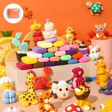 12 Colors Ultra Light Air Dry Clay, Softer & Non-Sticky Modeling Clay Set With Tools, Better Than Playdough, DIY Gift For Kids - 12 Colors - View 8