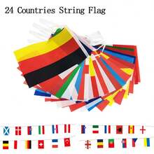 24/48/50/100 Countries String Flag International Bunting Banners World Flag Banner Decoration For Festivals Sports Clubs Bars Celebrations Party Decorations - Multicolor - View 8