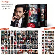 92pcs/Box , Bangtan Boys, 2.0, Photo Cards, Fan Merchandise Goods, New Album & Songs, Idol Merchandise Gift For Friends Birthday, Including 60pcs LOMO Cards + 32pcs Stickers, Celebrity Cards, Card Collection, Exquisite Decorations, Delicate Small Gifts, Holiday Gifts, Collectibles - Multicolor - View 7