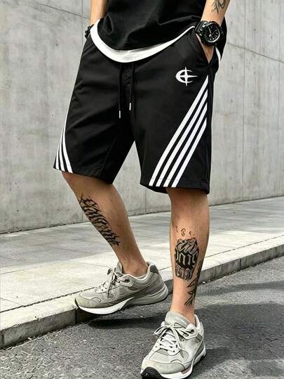 Men's Lightweight Casual Shorts, Outdoor Sports 5-Inch Inseam Pants For Summer