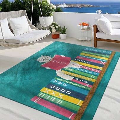 1 tấm thảm chơi đa năng mang tính giáo dục, tích hợp nhận biết chữ cái, số, hình dạng và màu sắc, vừa là đồ chơi vừa là công cụ học tập sớm, phù hợp để trang trí mọi phòng - thảm chơi, trang trí phòng ngủ, thảm nhỏ, thảm trải sàn, trang trí nhà cửa, thảm phòng khách, thảm phòng ngủ, thảm ngoài trời có thể giặt được.