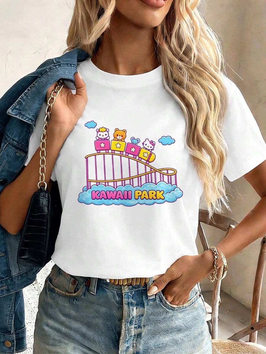 Women T-Shirts - White - View 1