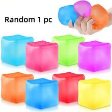 6 món đồ chơi bóp cơ bằng kẹo dẻo, đồ chơi giảm căng thẳng dạng mạch nha dành cho người lớn, giúp giảm lo âu. - Đá viên lớn - Xem 13