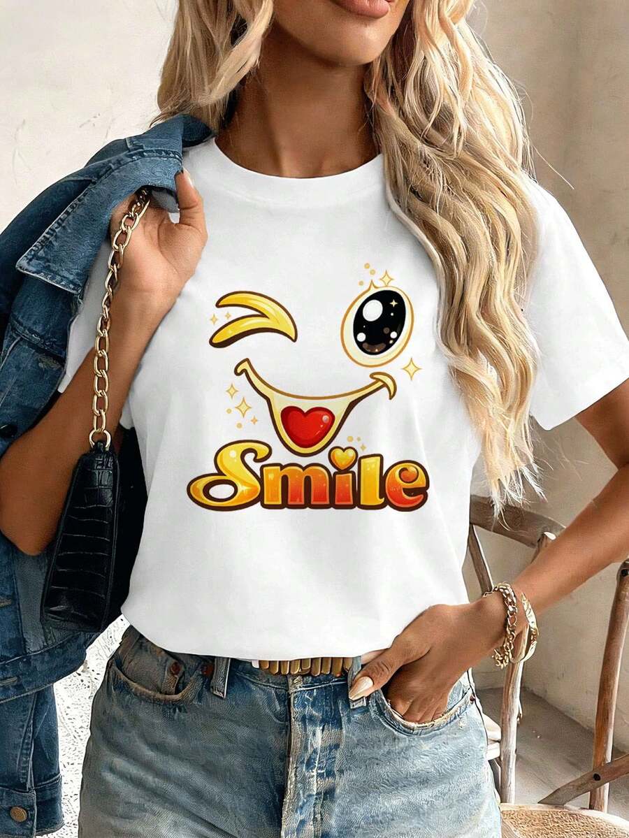 Women T-Shirts - White - View 1