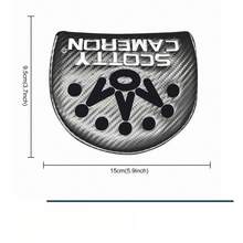 Straw Weave Pattern Golf Series, Semi-Circular Bag, Square Bag, Insert Putter Cover, Semi-Circular Head Cover, Magnetic Hat Cover - 卡梅隆黑色半圓 - 查看 8