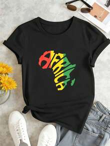 Women T-Shirts - Black - View 2