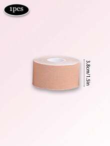 1 pièce Bande corporelle pour femmes grande taille, soulèvement et soutien invisible, pétales adhésifs pour la poitrine pouvant être découpés librement, convient pour le soulèvement du buste - Kaki - Voir 11