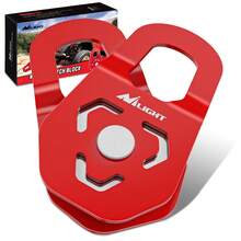 Nilight 10 Ton Winch Snatch Block Towing Pulley Blocks 22,000 LBS Capacity, Heavy Duty Off-Road Recovery Accessory For Synthetic Rope Or Steel Cable, Universal Tackle Block For Truck, Tractor, ATV&UTV - B - View 1