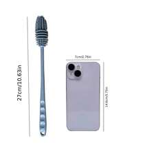 2pcs/1pc Long Handle Cup & Bottle Brush - Reaches Every Corner, Thoroughly Cleans (Product Surface Has Minor Scratches, Unavoidable In Production Process, Does Not Affect Usage) - View 4