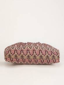 Sac à main rétro imprimé pour femmes OUYUAN, sac à main plissé bohème, sac à fermeture à pression raffiné et pratique de haute qualité, sac de plage et de vacances d'été. Convient pour un usage quotidien décontracté, les fêtes de vacances, les voyages, les banquets. C'est un cadeau exquis pour la famille, les amis et les partenaires. - Multicolore - Voir 8