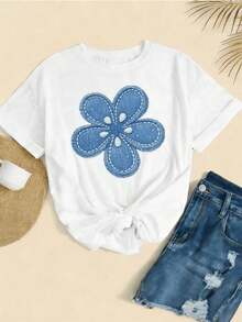 Women T-Shirts - White - View 2