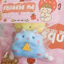 3件套挤压玩具减压小工具，可爱兔子、仓鼠、小狗挤压玩具 - 彩色 - 查看 6