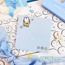 MIFFY 1套/1本 新款热销 高品质米菲兔蓝色便签本 可爱小兔子便签本 完美的生日礼物送给家人，给朋友的小惊喜，开学礼物的首选 - 彩色 - 查看 4