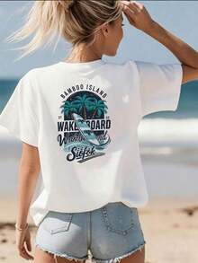 Women T-Shirts - White - View 4