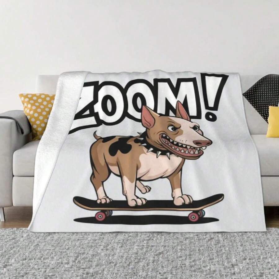 Bull Terrier An Ultra-Soft Micro Fleece Blanket - 1 - 查看 1