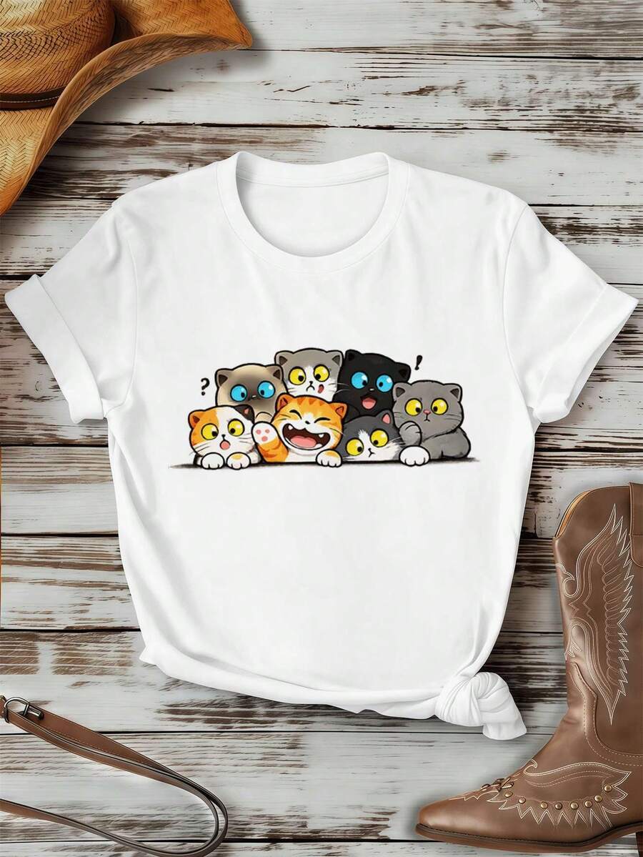 Women T-Shirts - White - View 1