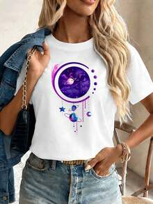 Women T-Shirts - White - View 1
