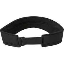 Alo Yoga Solid Color Letter Logo Decorative Design Fabric Sun Hat, Unisex Couple Style, Black, White. - 黑色 - 查看 2