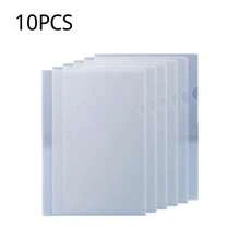 10 tập hồ sơ chữ L bằng nhựa trong suốt khổ A4 kèm 60 thẻ chỉ mục - A - Xem 10