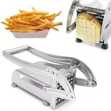 Premium Chip Cutter French Fry Cutter, Stainless Steel Potato Slicer With 2 Blade Options, Christmas Gift For Her, Stocking Filler - Default - View 4
