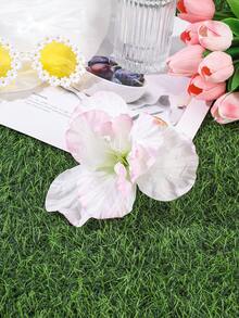 1pc Beach Casual Sweet Floral Hair Clips - Multicolor - View 26