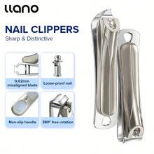 Kìm cắt móng tay Llano bằng thép không gỉ, dụng cụ cắt móng tay, dụng cụ làm móng. - Màu Xám nhạt - Xem 3