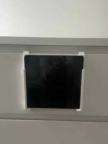 Bộ 2 giá đỡ điện thoại/máy tính bảng gắn trên tấm che nắng ô tô đa năng, kiểu kẹp tiện dụng, chắc chắn và ổn định, phù hợp với mọi điện thoại thông minh và máy tính bảng, không cần dụng cụ. - Căn cứ - Xem 4