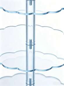 1 Giá đỡ cốc xoay 360 độ bằng acrylic trong suốt, có thể chứa 9 cốc, giá trưng bày nước hoa và trang sức có thể điều chỉnh nhiều góc độ. - Nhiều màu - Xem 9