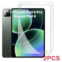 2pcs Screen Protector Compatible With Xiaomi Pad 7/ Pad 7 Pro/ Pad 8/Pad8 Pro Tablet, 9H Hardness Anti-Scratch Tempered Glass Film, High Definition Transparent Bubble-Free Screen Protector Compatible With Xiaomi Tablet - Clear - View 1