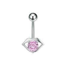 1 chiếc khuyên rốn đa năng hình bướm, hoa, môi đính đá Zirconia đồng, làm bằng thép không gỉ, thích hợp đeo hàng ngày. - Nhiều màu - Xem 17