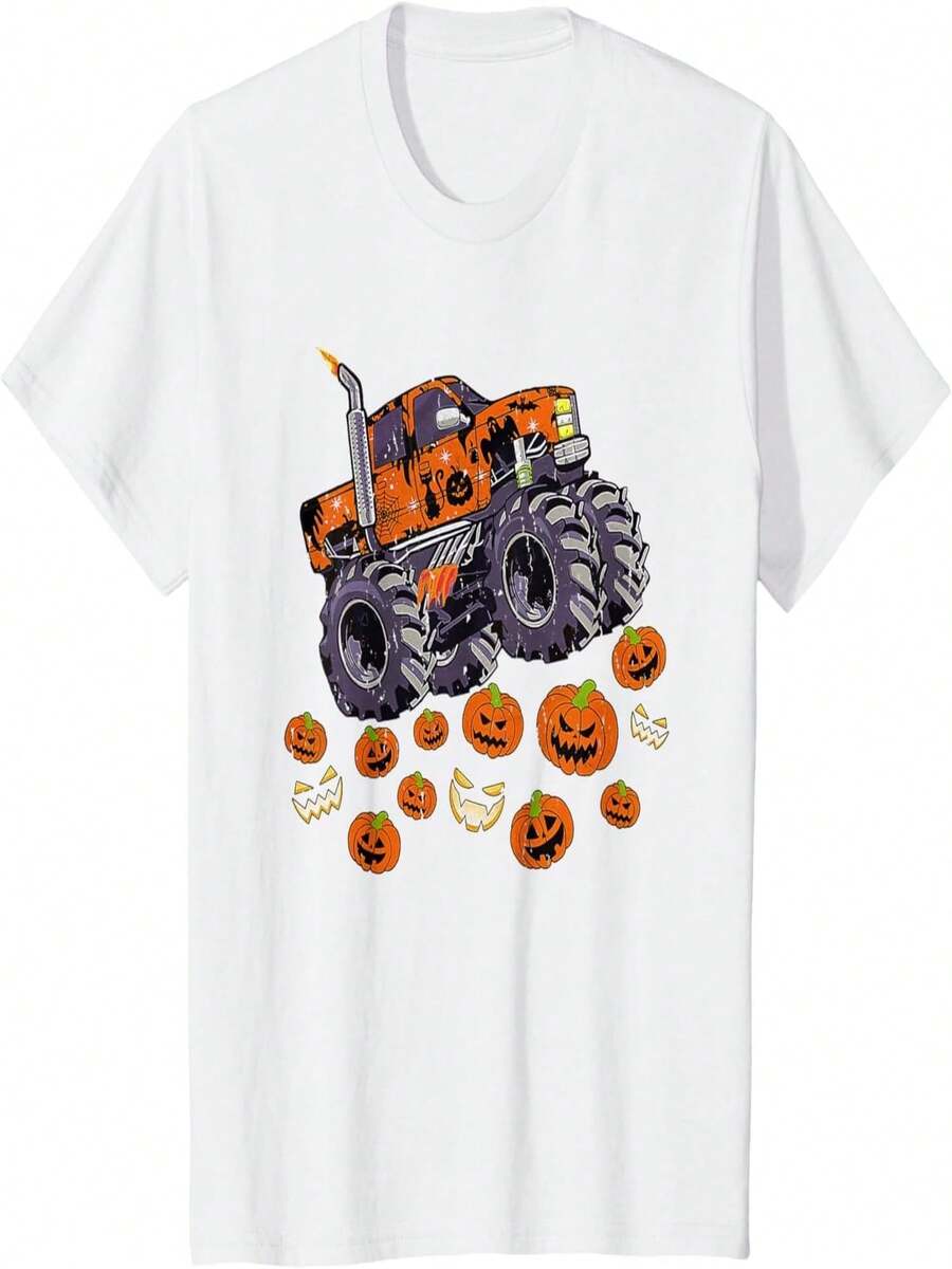 Jack O Lantern - Pumpkin Costume And - 白色 - 查看 1