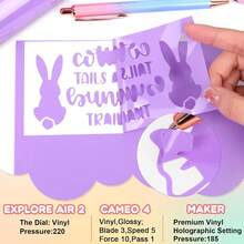 12+1 Pack Pastel Heat Transfer Vinyl - 12 X 10 Inch, Includes 6 Bohemian Color Craft Vinyl Glossy Pastel, Iron-On Vinyl Craft Cutter For DIY Projects, Compatible With Silhouette Cameo - Mixed Color B - View 6