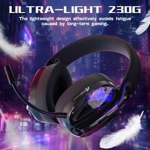 L60 Wireless Over-Ear Gaming Headset,40mm Drivers,Detachable Noise Cancelling Mic,Memory Foam Ear Pads,3 Modes USB Computer Headset - View 5