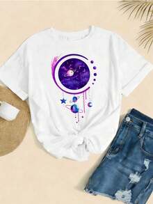 Women T-Shirts - White - View 2