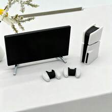 Bộ đồ nội thất thu nhỏ tỷ lệ 1:12 - Máy tính xách tay, chuột, máy chơi game, phụ kiện siêu nhỏ, đồ chơi thu nhỏ, trang trí nhà búp bê, trang trí phòng, quà tặng tiệc tùng, quà tặng mini tuyệt vời nhất cho Ngày Valentine, Lễ Phục Sinh, Ngày Cá tháng Tư (Màu sắc có thể hơi khác nhau do sự khác biệt giữa các lô sản xuất) - Nhiều màu - Xem 20