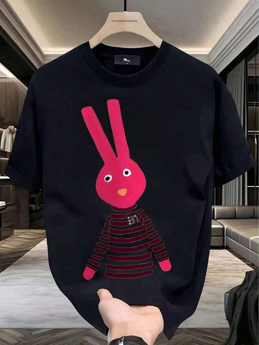 Camisetas para hombres UVC2 - Negro - Ver 1