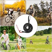 Cuerda de remolque para bicicleta, cuerda de remolque para bicicleta de montaña, banda de resistencia para el hogar, cuerda de remolque conveniente - Multicolor - Ver 10