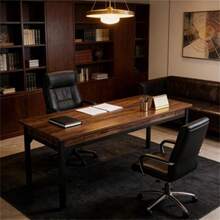 Bureau de bureau - Marron 1 pièce - Voir 7