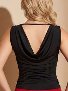 Women Blouses & Shirts - Black - View 2