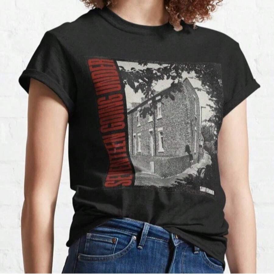 Sam Fender Classic Graphic Premium Gift Vintage Art T-Shirt S-3XL - màu đen - Xem 1