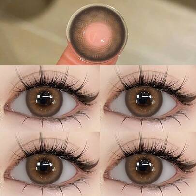 Brown Mini Portable -More Attractive. Ideal For Night Parties, Romantic Dates, Gatherings With Friends And Outdoor Travel Shots. Natural And Non-Obtrusive Makeup Effect, Helps You Stand Out Easily In Social Scenes And Show Elegant Attractive Eye Beauty Anytime