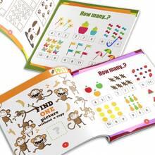 Brain Games Fun Challenge For Kids, Picture Puzzle And Word Search Activity Book, Visual Brain Teasers, Logic Thinking, Observation Skills, Problem Solving Workbook For Children, Early Learning Educational Book - Multicolor - View 8